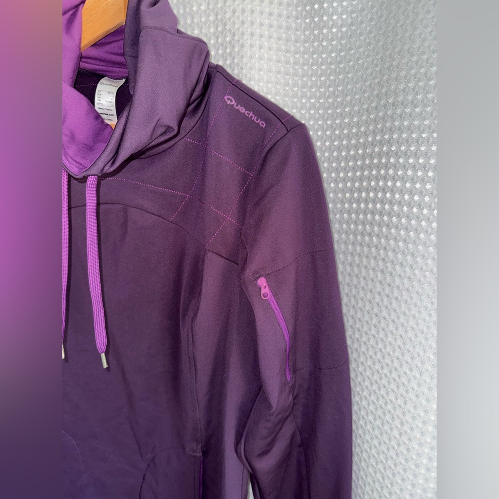 Quechua by Decathlon micro fleece funnel neck Sweater size medium - Picture 2 of 9